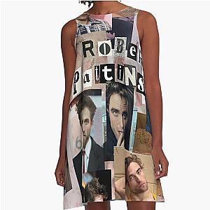 Robert Pattinson Photo Collage high quality A-Line Dress