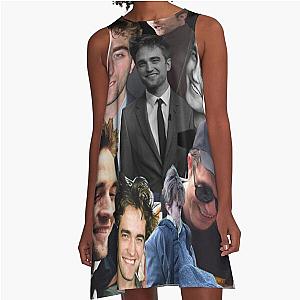 HIGH QUALITY Robert Pattinson photo collage  A-Line Dress