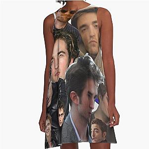 HIGH QUALITY Robert Pattinson photo collage  A-Line Dress