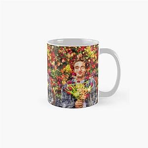 Robert Pattinson Flowers watercolor Classic Mug