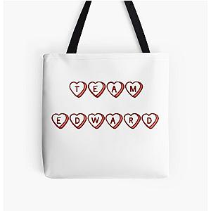 Team Edward All Over Print Tote Bag