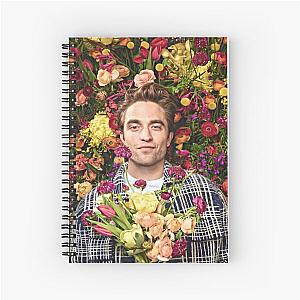 Watercolor Robert Pattinson  Spiral Notebook