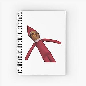 robert pattinson elf Spiral Notebook