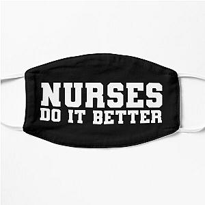 Nurses Do It Better T Shirt -as worn by Robert Plant Jimmy Page Flat Mask