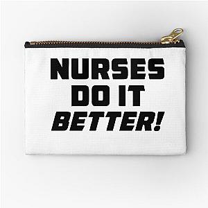 robert plant nurses do it better Zipper Pouch