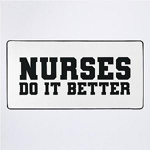 Nurses Do It Better T Shirt -as worn by Robert Plant Jimmy Page Desk Mat