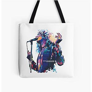 Robert Plant in WPAP style   All Over Print Tote Bag