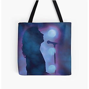 Robert Plant on Stage All Over Print Tote Bag