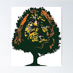 Robert Plant in a tree Poster