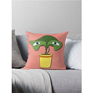 Stoned Robert Plant Throw Pillow