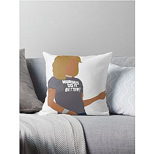 Robert Plant Nurses Do It Better Throw Pillow