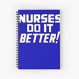 robert plant nurses do it better shirt Spiral Notebook