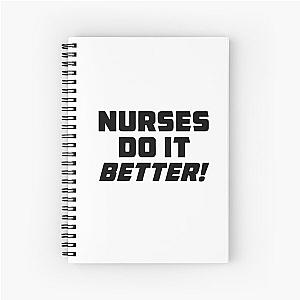 robert plant nurses do it better Spiral Notebook