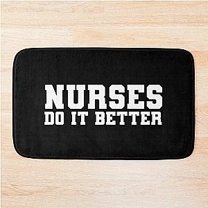 Nurses Do It Better T Shirt -as worn by Robert Plant Jimmy Page Bath Mat