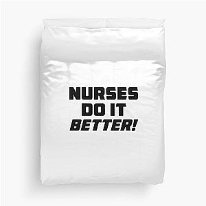 robert plant nurses do it better Duvet Cover