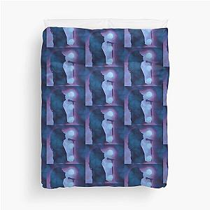 Robert Plant on Stage Duvet Cover