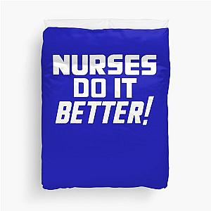 robert plant nurses do it better shirt Duvet Cover