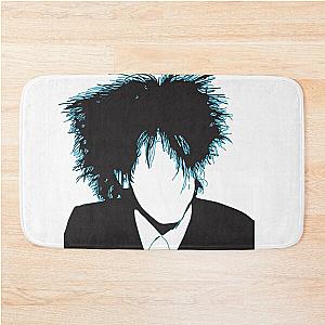 inspired by Robert Smith of the Cure blue Bath Mat