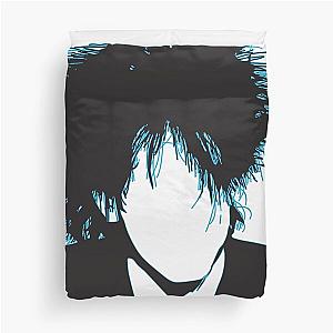 inspired by Robert Smith of the Cure blue Duvet Cover