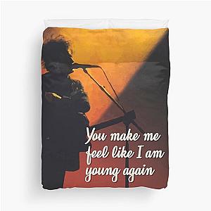 The Cure - Robert Smith silhouette Duvet Cover