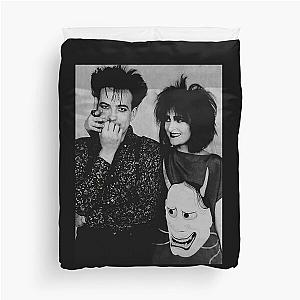 Robert Smith and Siouxsie Sioux Music  Duvet Cover