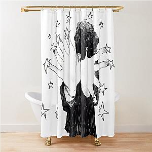 The Cure Robert Smith Stars Shower Curtain