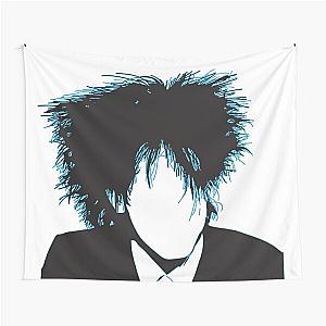 inspired by Robert Smith of the Cure blue Tapestry