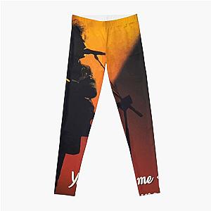 The Cure - Robert Smith silhouette Leggings