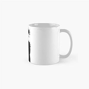 Robert Smith Paint Splatter Silhouette  Classic Mug