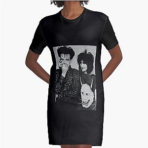 Robert Smith and Siouxsie Sioux Music  Graphic T-Shirt Dress