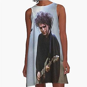 robert smith the cure band A-Line Dress