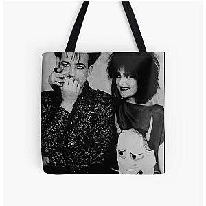 Robert Smith and Siouxsie Sioux Music  All Over Print Tote Bag