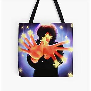 The Cure Robert Smith Stars All Over Print Tote Bag