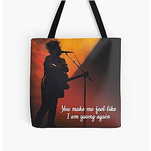 The Cure - Robert Smith silhouette All Over Print Tote Bag