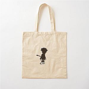 Robert Smith (The Cure) cartoon  Cotton Tote Bag