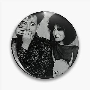 Robert Smith and Siouxsie Sioux Music  Pin