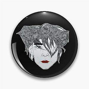 Robert Smith Face Pin