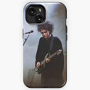 robert smith the cure band iPhone Tough Case