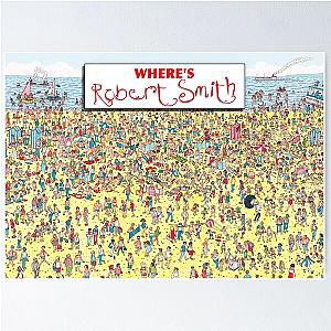 Where's Robert Smith - The Cure Poster