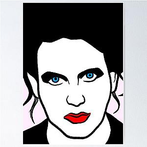 Portrait Illustration Robert Smith Poster