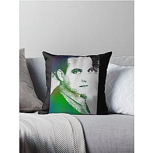 Robert Smith Pixel Throw Pillow