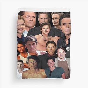 rob lowe photo collage Duvet Cover