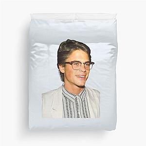 Rob Lowe Glasses Duvet Cover