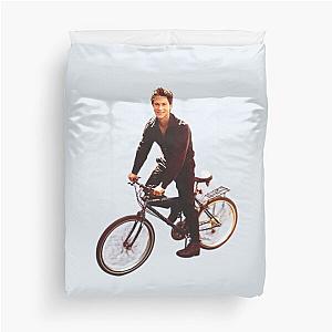 Rob Lowe on a Bike Duvet Cover