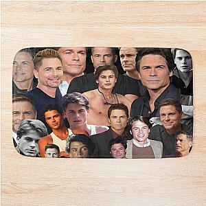 rob lowe photo collage Bath Mat