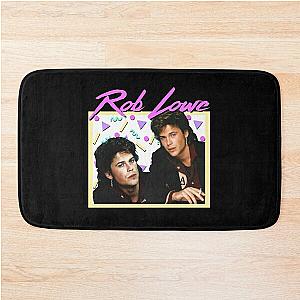 80s Rob Lowe  Bath Mat