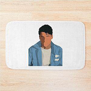 Mens Funny Rob Lowe Available In Multiple Sizes And Colors Bath Mat