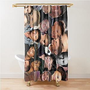 rob lowe photo collage Shower Curtain