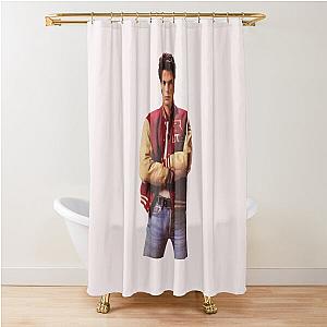 Rob Lowe Letterman Shower Curtain