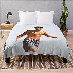 Rob Lowe Beach Throw Blanket